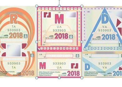 VINJETE ZA ČEŠKU REPUBLIKU - 2018. GODINA