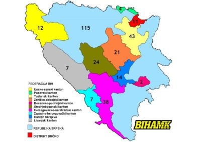 INFORMACIJA O SAOBRAĆAJNIM NEZGODAMA, NJIHOVIM UZROCIMA I POSLJEDICAMA U BOSNI I HERCEGOVINI U 2017.
