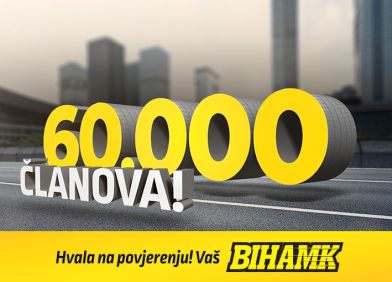 BIHAMK DOSTIGAO REKORDAN BROJ OD 60.000 ČLANOVA