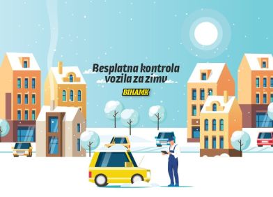 BESPLATNO PRIPREMITE VAŠE VOZILO ZA ZIMU  