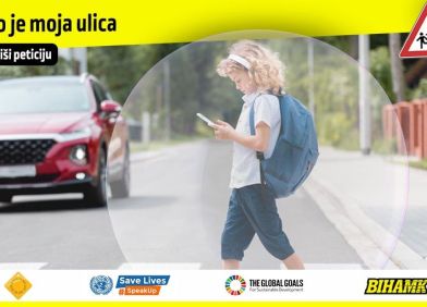REALIZACIJA SAOBRAĆAJNO-PREVENTIVNE KAMPANJE „OVO JE MOJA ULICA - ŽELIM SIGURNO DO ŠKOLE“