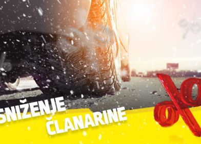 VELIKO SNIŽENJE ČLANARINE