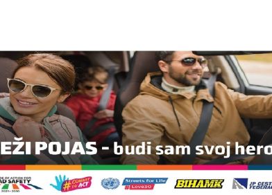 IZVJEŠTAJ O REALIZOVANOJ KAMPANJI #STREETSFORLIFE „VEŽI POJAS – BUDI SAM SVOJ HEROJ!“