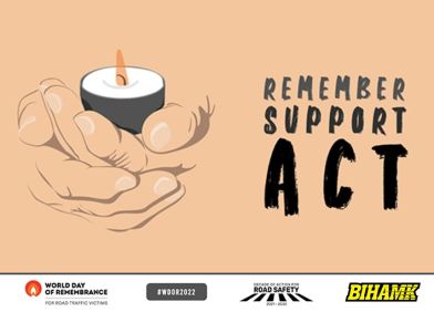 OBILJEŽAVANJE SVJETSKOG DANA SJEĆANJA NA ŽRTVE SAOBRAĆAJNIH NEZGODA (WDoR)