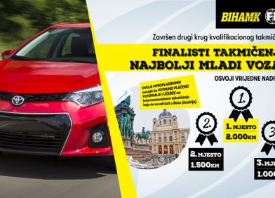 FINALISTI TAKMIČENJA „NAJBOLJI MLADI VOZAČ“